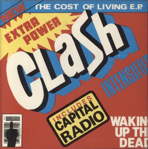 Clash / The Cost Of Living E.P. UK盤7\